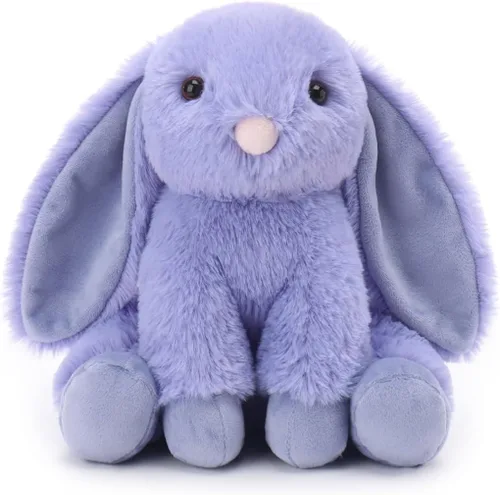 Vista 20 de Apricot Lamb Peluche de conejo crema para niños, juguetes de peluche suaves y lindos para bebés niñas y niños, 6 pulgadas