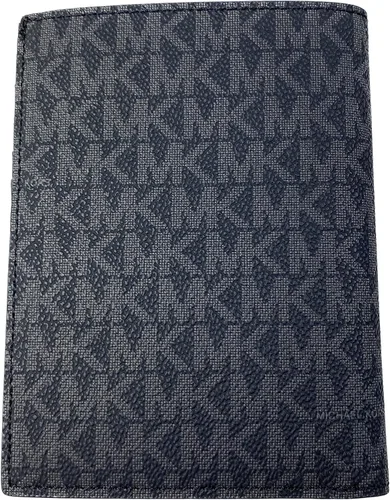 Vista 2 de Michael Kors Jet Set - Funda de viaje mediana para pasaporte, color negro