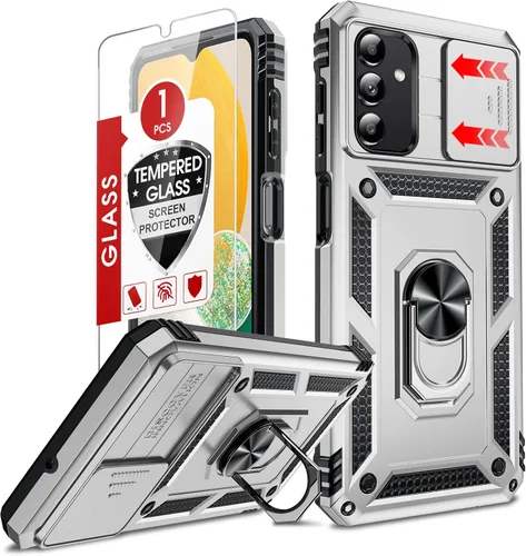 Vista 58 de LeYi Funda para Moto G Stylus 2022 4G (no compatible con 5G), funda para Moto G Stylus con 2 protectores de pantalla, funda protectora de grado Oro