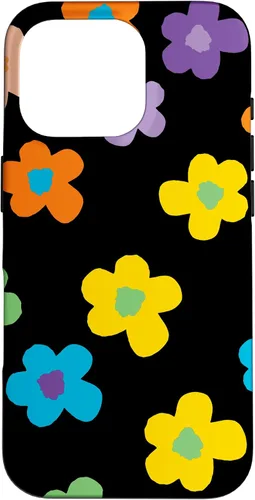 Vista 20 de Cute Flower Pattern Multicolor Wildflower Floral Yellow Case for iPhone 17