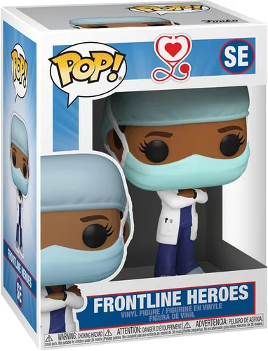 Vista 4 de Frontline Heroes: Fun ko P o p ! Paquete de figura de vinilo con 1 protector gráfico compatible con 'ToysDiva' (SE - 54156 - B)