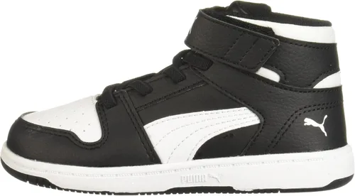 Vista 8 de PUMA Tenis unisex de piel sintética con velcro para niños