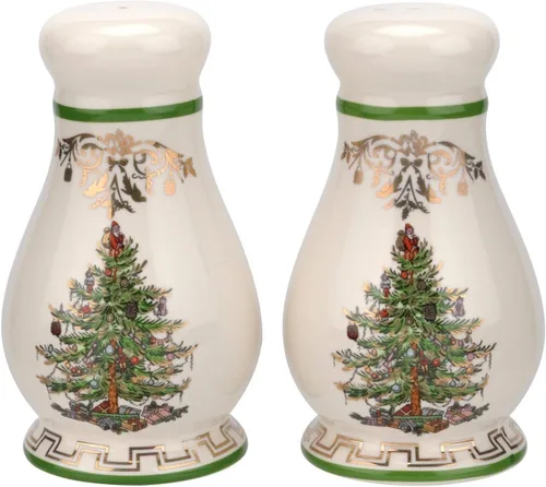 Vista 8 de Soporte para pastel dorado para árbol de Navidad