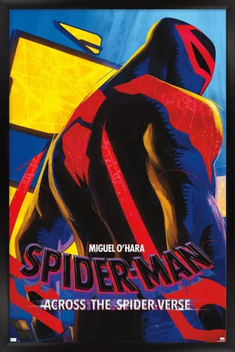 Vista 8 de Marvel Spider-Man: Across The Spider-Verse - Póster de pared de una hoja de Miguel O'Hara, 22.4 pulgadas de largo x 14.7 pulgadas de ancho, versión
