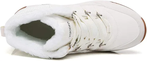 Vista 5 de SKDOIUL - Botas de nieve de invierno para mujer