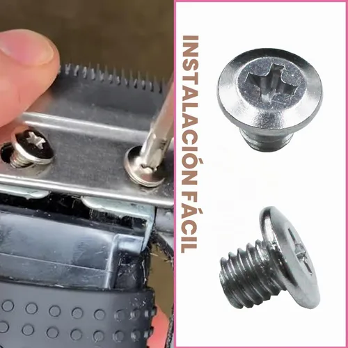 Vista 6 de Tornillos de biselado M5 Phillips para cuchilla eléctrica Wahl para 2 PIEZAS