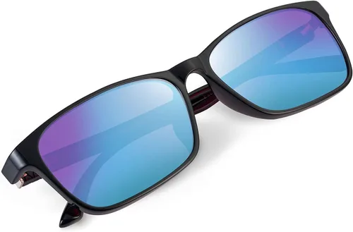 Vista 2 de Pilestone TP-032 Lens B - Gafas para daltónico de color estilo delgado para uso en interiores y exteriores fuertes/severos