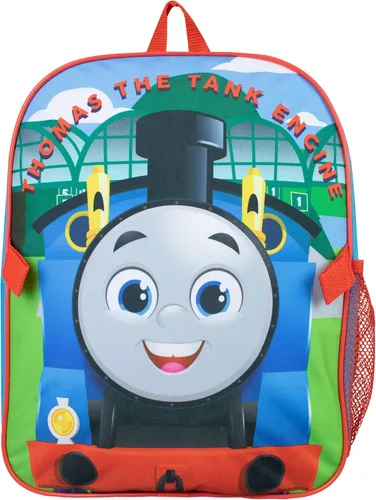 Vista 3 de Thomas & Friends Juego de mochila y lonchera para niños, multicolor, Multicolor, Mochilas tradicionales