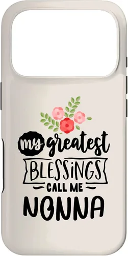 Vista 30 de My Greatest Blessings Call Me Nonna Italian Grandma Women Case for iPhone 17