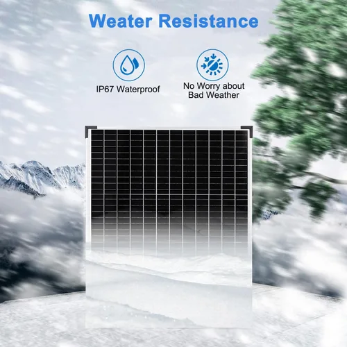 Vista 13 de TBER - Kit de panel solar de 50 W/12 V con controlador de carga de 10 A, cargador de batería solar monocristalino para mantenimiento de batería