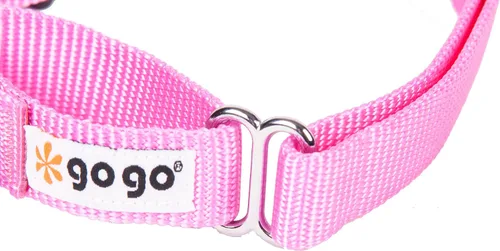 Vista 5 de GoGo Pet Products GoGo - Collar de perro Martingala de 3/4 pulgadas, mediano, color rosa Rosado