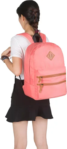 Vista 6 de Gysan - Mochila escolar ligera e impermeable para hombre y mujer