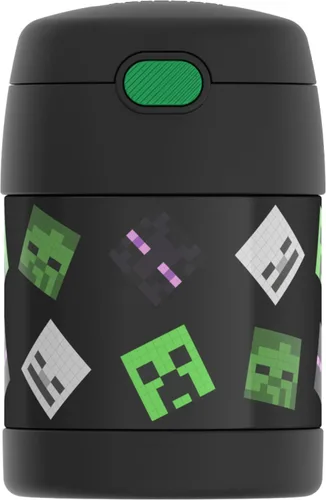 Vista 13 de THERMOS FUNTAINER - Tarro de comida para niños con cuchara, 10 onzas, Baby Shark