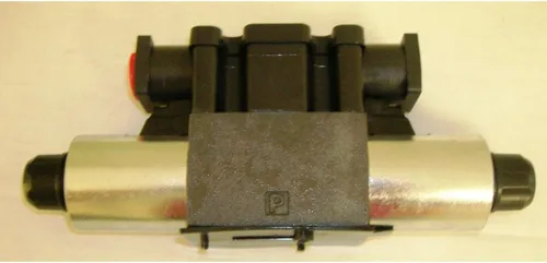 Vista 3 de Auto Crane Válvula, solenoide de 4 vías y 3 posiciones