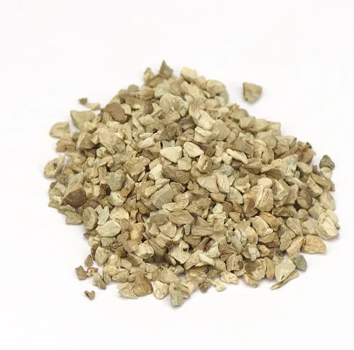 Vista 2 de Corte y tamizado de raíz de piedra silvestre - Collinsonia canadensis, 1 libra, (Starwest Botanicals)