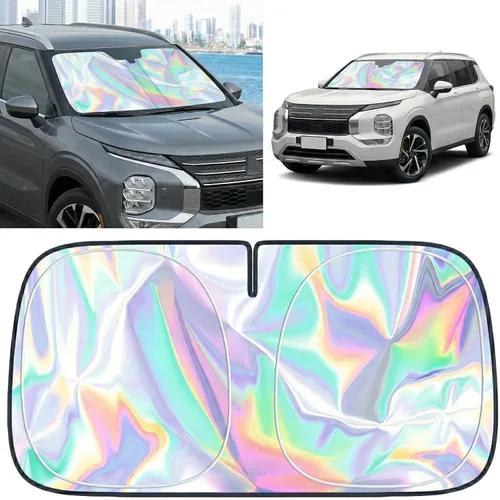 Vista 50 de Parasol para parabrisas BMW X1 E84 2016-2026 – Cubierta plegable para parabrisas X1 E84, accesorios para proteger el coche de los rayos del sol