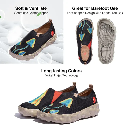Vista 6 de UIN Zapatillas de deporte de moda para hombre Zapatos de viaje Toledo