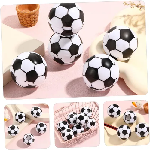 Vista 6 de Mini balón de fútbol, 20 unidades, sacapuntas de mano, mini balón de fútbol, sacapuntas de mano, sacapuntas, sacapuntas de lápices, suministros