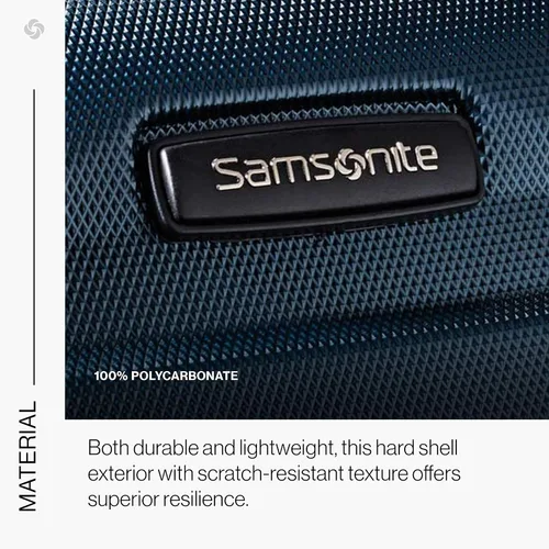 Vista 92 de Samsonite Omni PC - Maleta extensible rígida, Negro