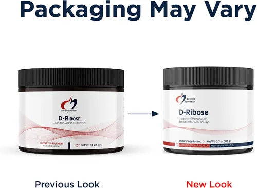 Vista 4 de Designs for Health D-Ribosa en polvo – Suplemento de D-ribosa pura de 5000 mg – Puede apoyar a atletas, entrenamientos, energía + músculos – Mezcla