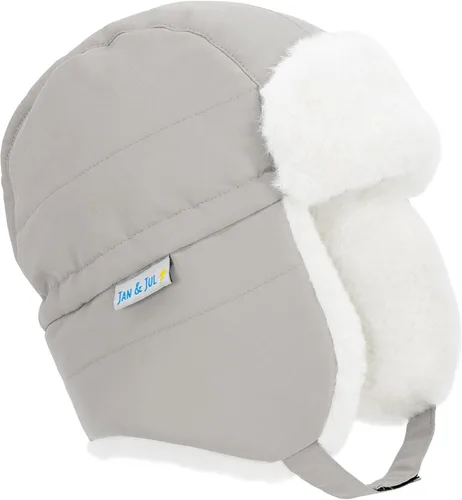 Vista 28 de JAN & JUL Gorro de invierno impermeable para bebés y niños Oso