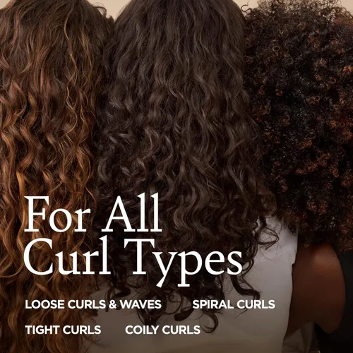 Vista 5 de Ouidad Curl Therapy - Máscara de reparación intensa, 8.5 onzas líquidas, repara visiblemente + refuerza los rizos dañados, fórmula