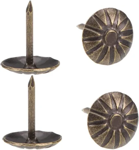 Vista 9 de Tachuelas de Tapicería Antiguas 400PCS, Clavos Tachuelas para Muebles, Clavos de Tapicería de 7/16 Pulgadas para Sofá, Silla, Cama y Otros Muebles