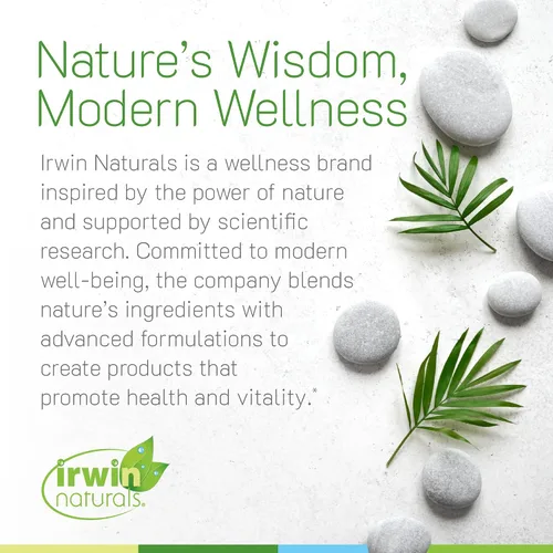 Vista 6 de Irwin Naturals Complejo Mega Vitamina B 60 Sgels