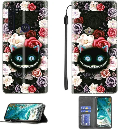 Vista 486 de jioeuinly ATT Motivate 2 - Funda compatible con ATT Motivate 2, funda con soporte abatible y cierre magnético DJS