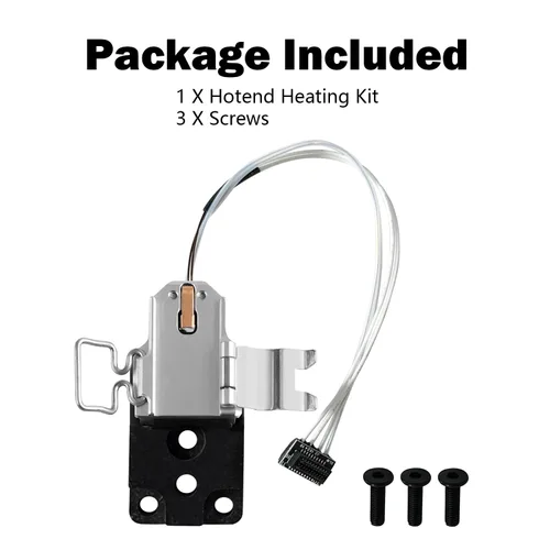 Vista 7 de A1/A1 Mini Hotend Calefacción Kit Componente con Calentador de Cerámica