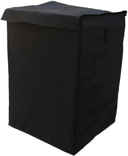 Vista 3 de Forro plegable para carrito de compras con cubierta, resistente al agua (solo revestimiento) (negro)