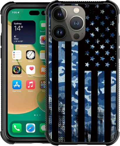 Vista 22 de Funda compatible con iPhone X/XS, diseño de bandera estadounidense de béisbol, TPU suave, a prueba de golpes, de vidrio templado, para iPhone X/XS