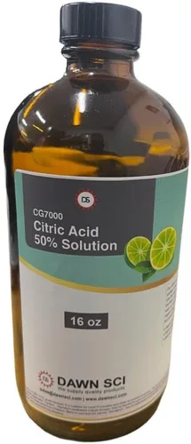 Vista 2 de Solución de ácido cítrico al 50% 16OZ