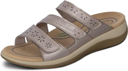 Vista 9 de Sandalias ortopédicas estirables Orthofeet Sahara Slide para mujer