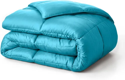 Vista 19 de Superior Edredón de microfibra cepillada sólida, ropa de cama alternativa al plumón, reversible, peso medio, esponjoso, decorativo, funda para Negro