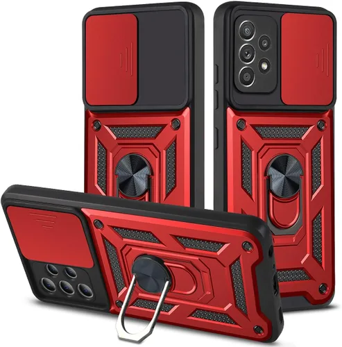 Vista 137 de Compatible con Tecno Pova Neo 2 Bracket Shell, con cubierta deslizante para lente de cámara compatible con Tecno Pova Neo 2 LG6n Case Negro