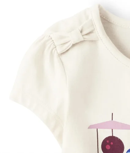 Vista 3 de Gymboree Camisetas de manga corta estampadas para niñas y niños pequeños, Ciencia del cachorro