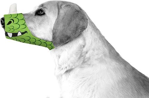 Vista 2 de Cesar Millan Bozal divertido, Smiley (talla 1, amarillo)