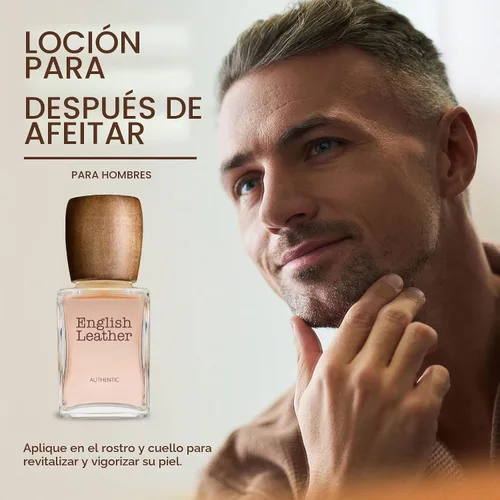 Vista 3 de English Leather By Dana For Men. Para después del afeitado, 3.4 onzas