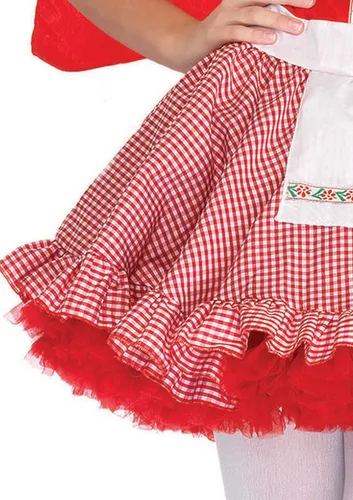 Vista 4 de Leg Avenue Women's 2 Piece Red Hiding Hood Costume