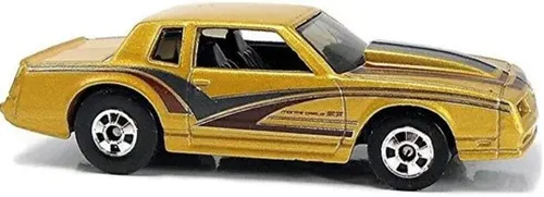Vista 6 de Hot Wheels 1:64 Escala fundición exclusiva Heritage [Oro] '86 Monte Carlo SS 4/8