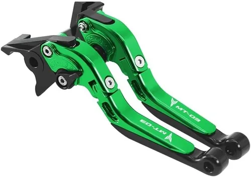 Vista 8 de F Palanca de freno para motocicleta CNC ajustable plegable extensible palanca de embrague de freno para Yamaha MT03 MT 03 Mt-03 2005-2014 Y