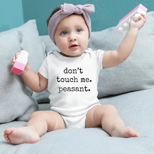 Vista 2 de listery Funny Romper Cute Novelty Infant Baby Bodysuit Funny Baby Onesie Pregnancy Announcements