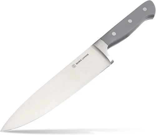 Vista 23 de DURA LIVING Juego de 2 cuchillos de cocina de alta calidad, cuchillo utilitario ultraafilado de 5 pulgadas y cuchillo de pelar de 3.5 pulgadas