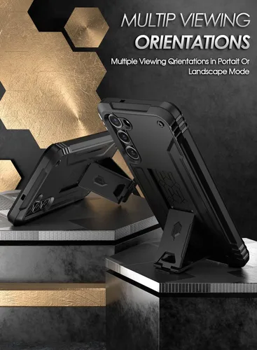 Vista 3 de Poetic Revolution - Funda compatible con Galaxy S23+ Plus 5G de 6.7 pulgadas, funda protectora de cuerpo completo resistente a prueba de golpes