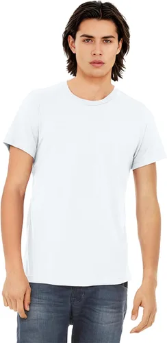 Vista 29 de Bella Canvas 3413c para hombre (1) Triblend verde + (1) Triblend rojo