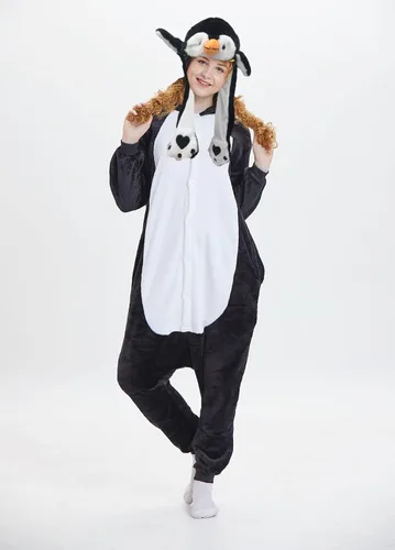 Vista 5 de GADMEXILY Gorro de peluche con orejas de animal para saltar para Halloween, Navidad, cosplay, novedad, gorra de fiesta para adultos, mujeres y niños
