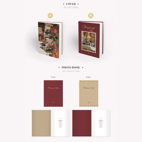 Vista 3 de TWICE 3er álbum especial - EL AÑO DE SI A Ver. Libro de fotos + tarjeta de código QR + calcomanía + tarjeta de fotos + regalo gratis/K-pop sellado