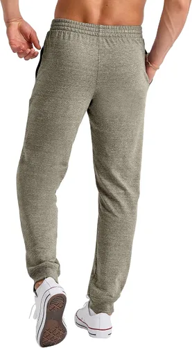 Vista 2 de Hanes Originals - Pantalones deportivos de rizo francés para hombre, pantalones deportivos ligeros con bolsillos, entrepierna de 30 pulgadas