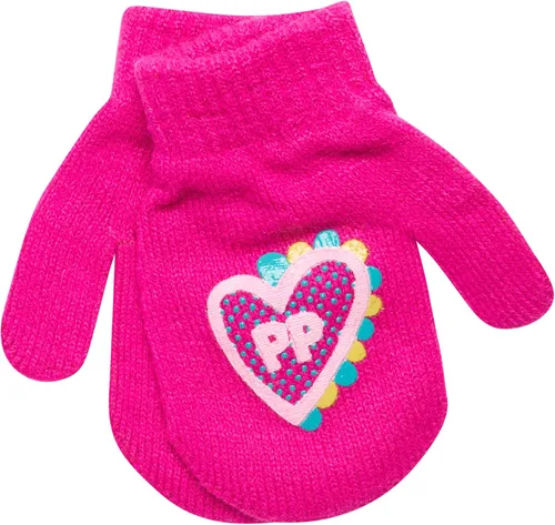 Vista 5 de Nickelodeon Paw Patrol - Sombrero de invierno para niñas y 2 pares de guantes o guantes edad 2-7